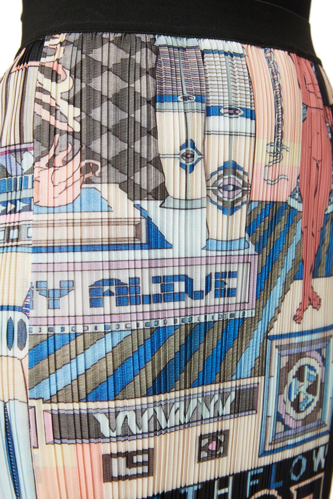 All The Way Alive Pleated Skirt - Image 4