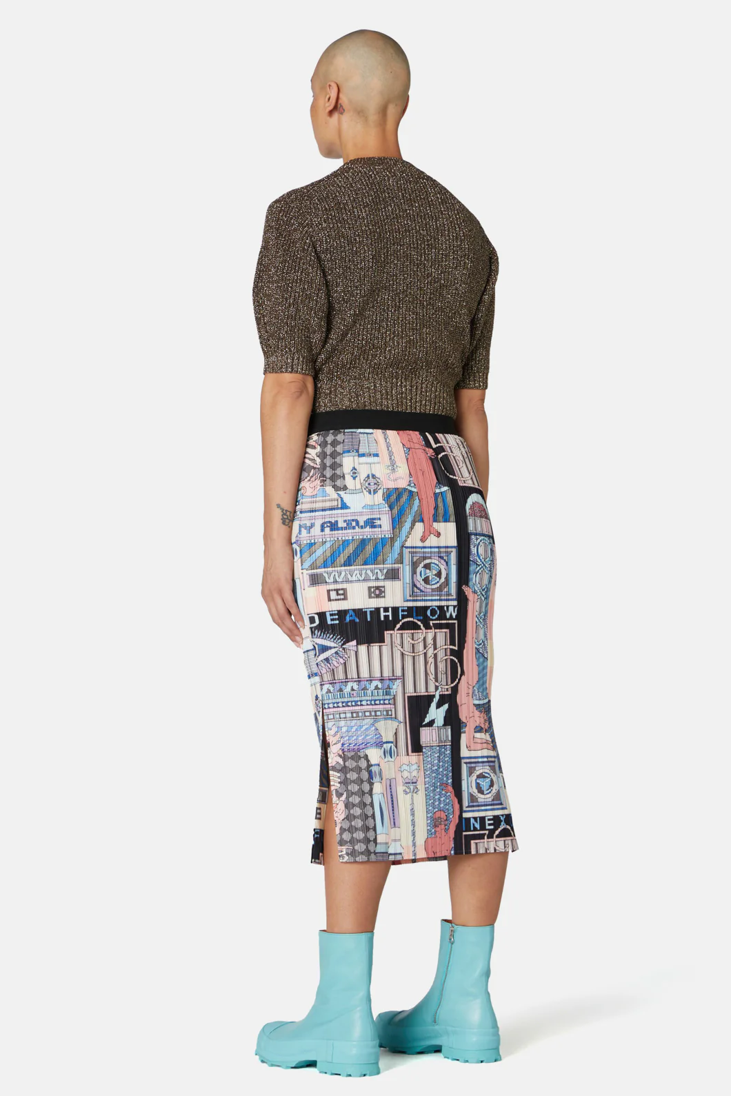 All The Way Alive Pleated Skirt - Image 9