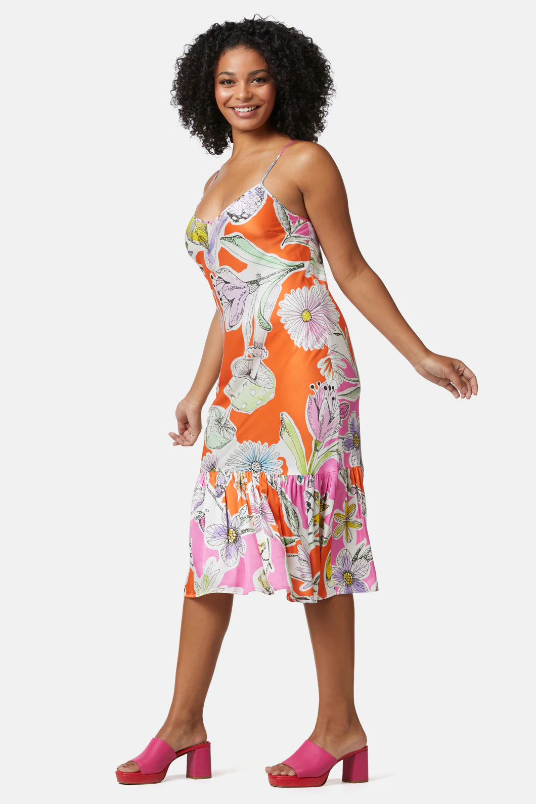 Botanic Slip Dress - Image 3