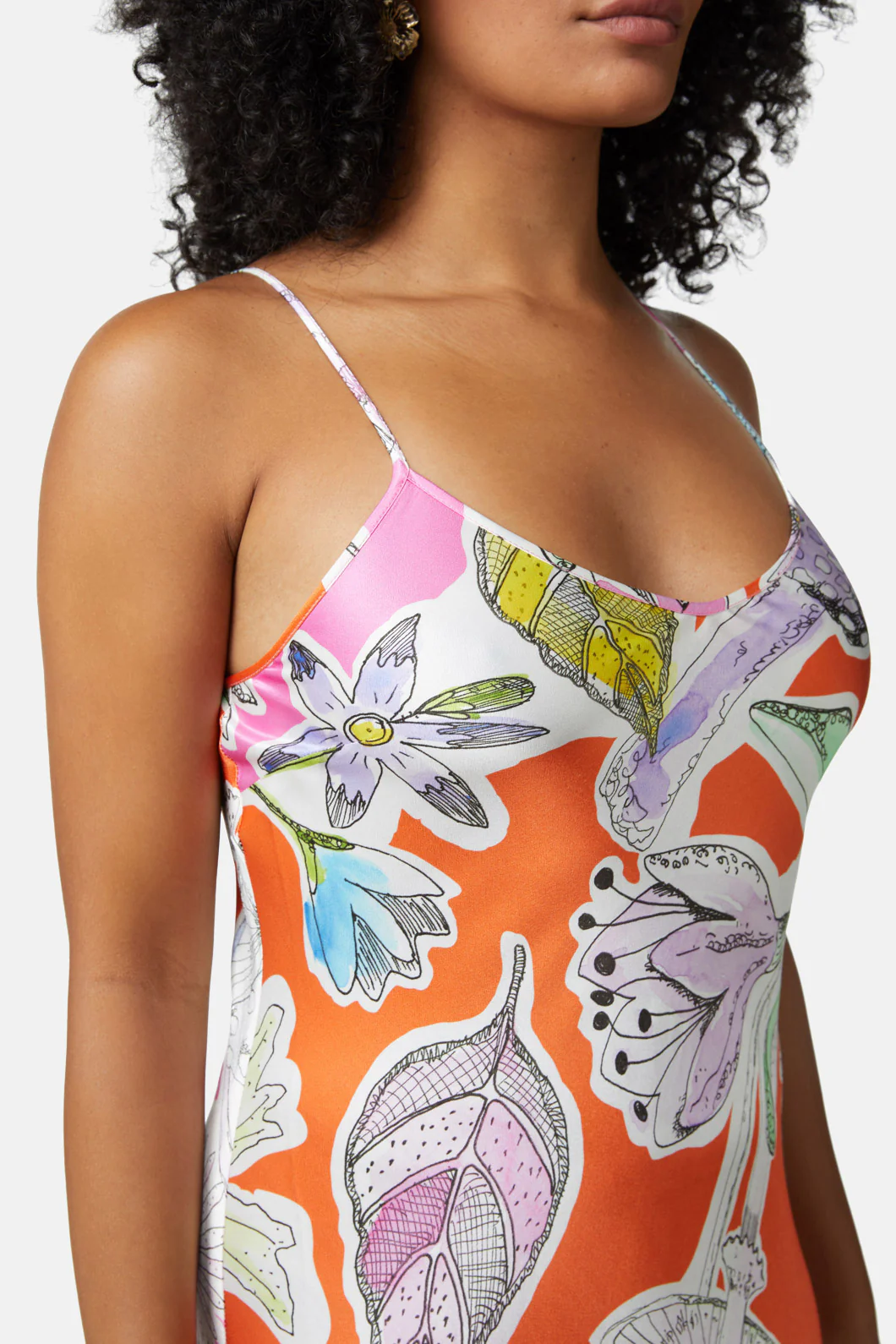 Botanic Slip Dress - Image 5