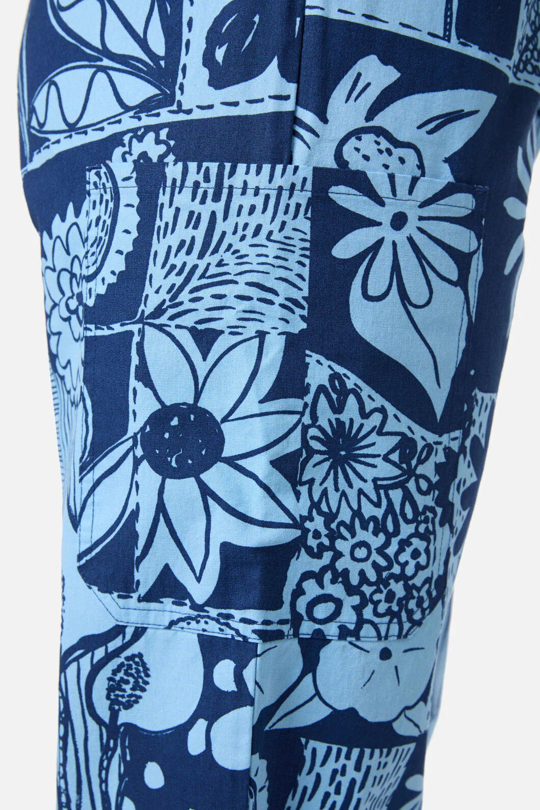 Flower Collage Scrub Set - Image 10