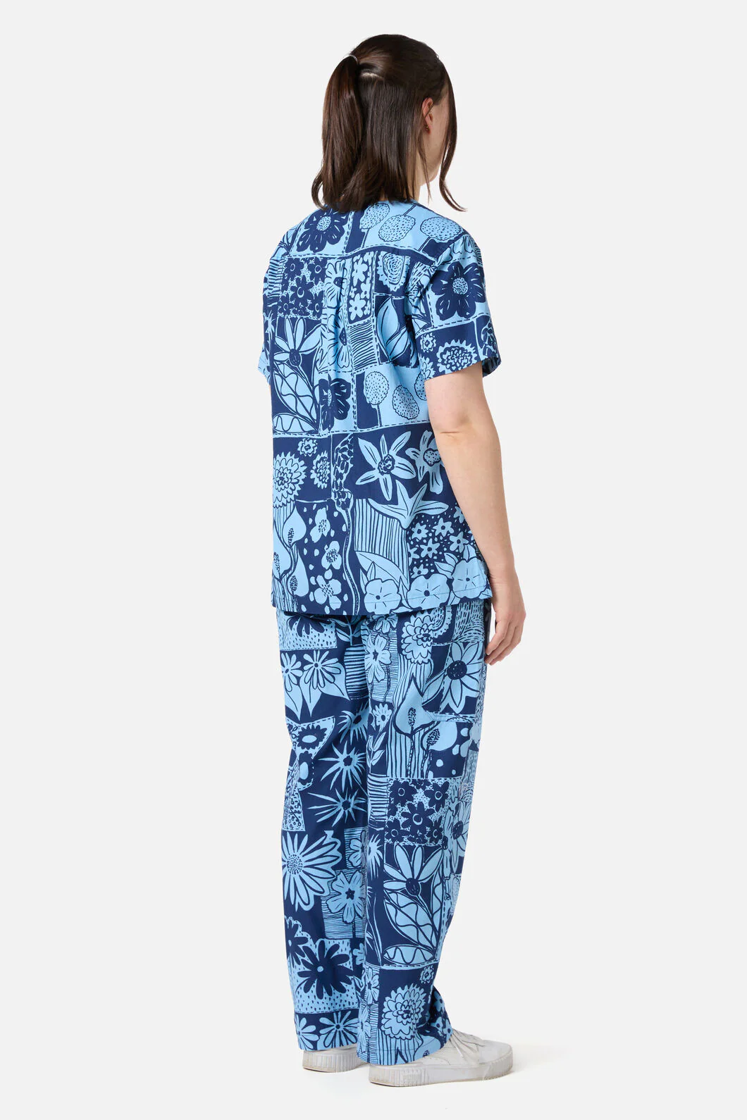 Flower Collage Scrub Set - Image 5