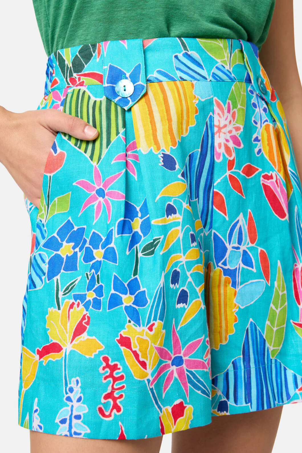 Flower Garden Shorts - Image 4