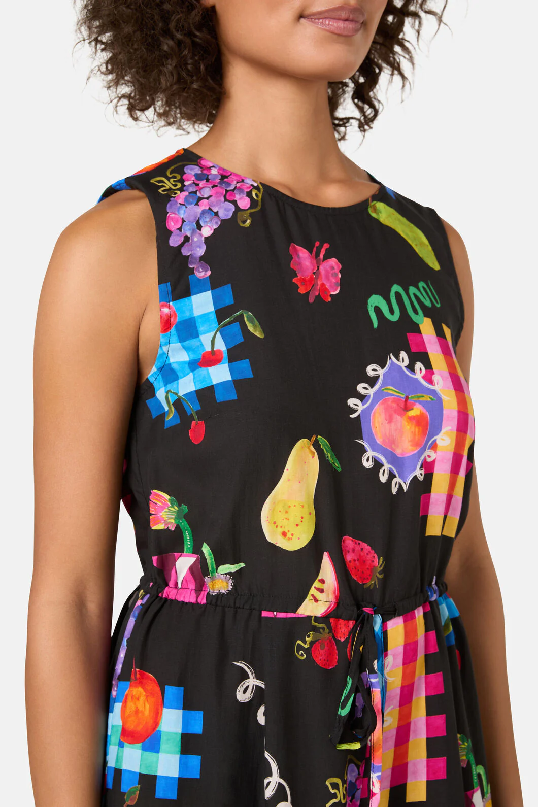 Fruit Party Print Pantsuit - Image 5