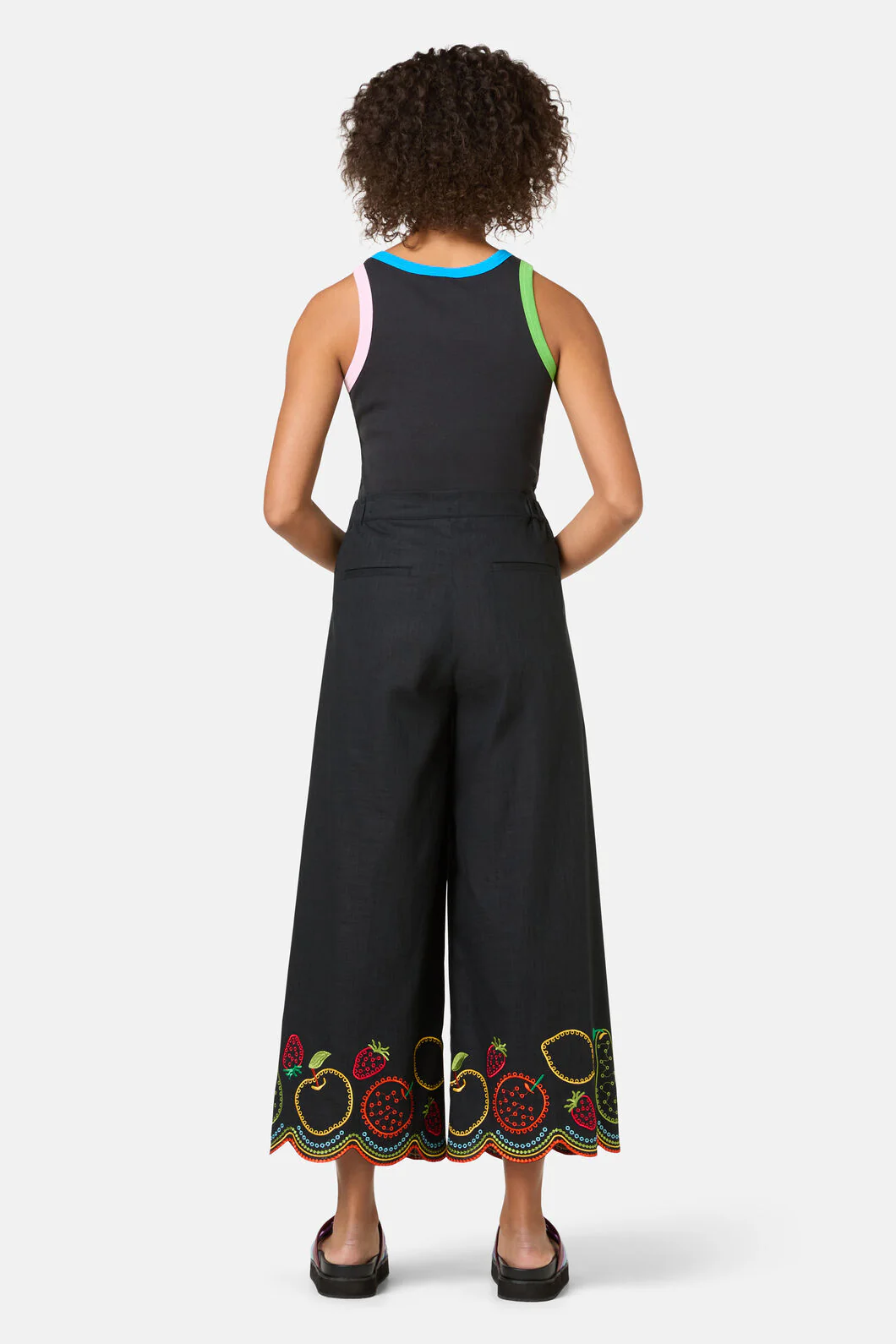 Fruity Anglaise Embroidered Culotte - Image 5