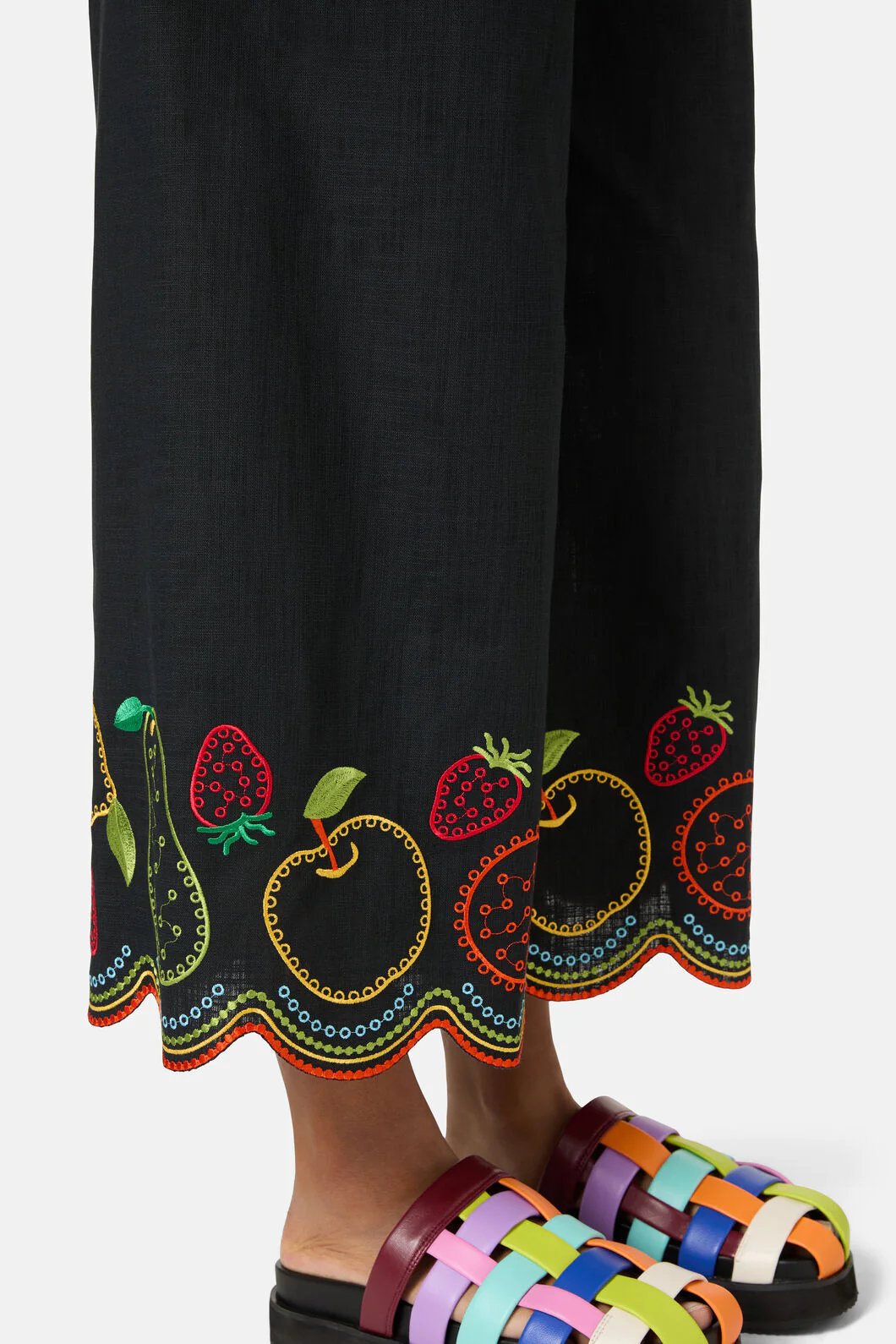 Fruity Anglaise Embroidered Culotte - Image 6