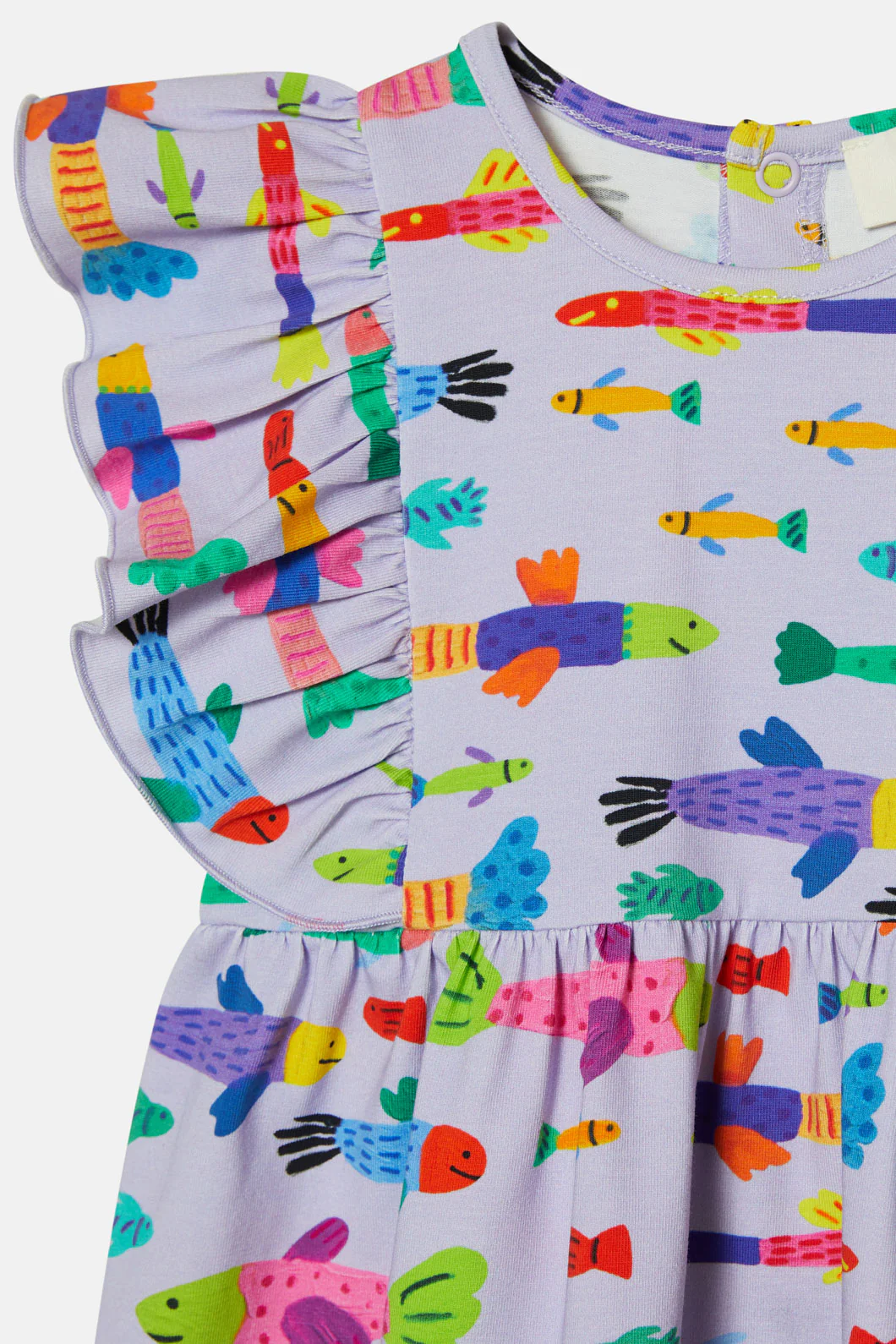 Here Fishy Baby Dress - Image 4