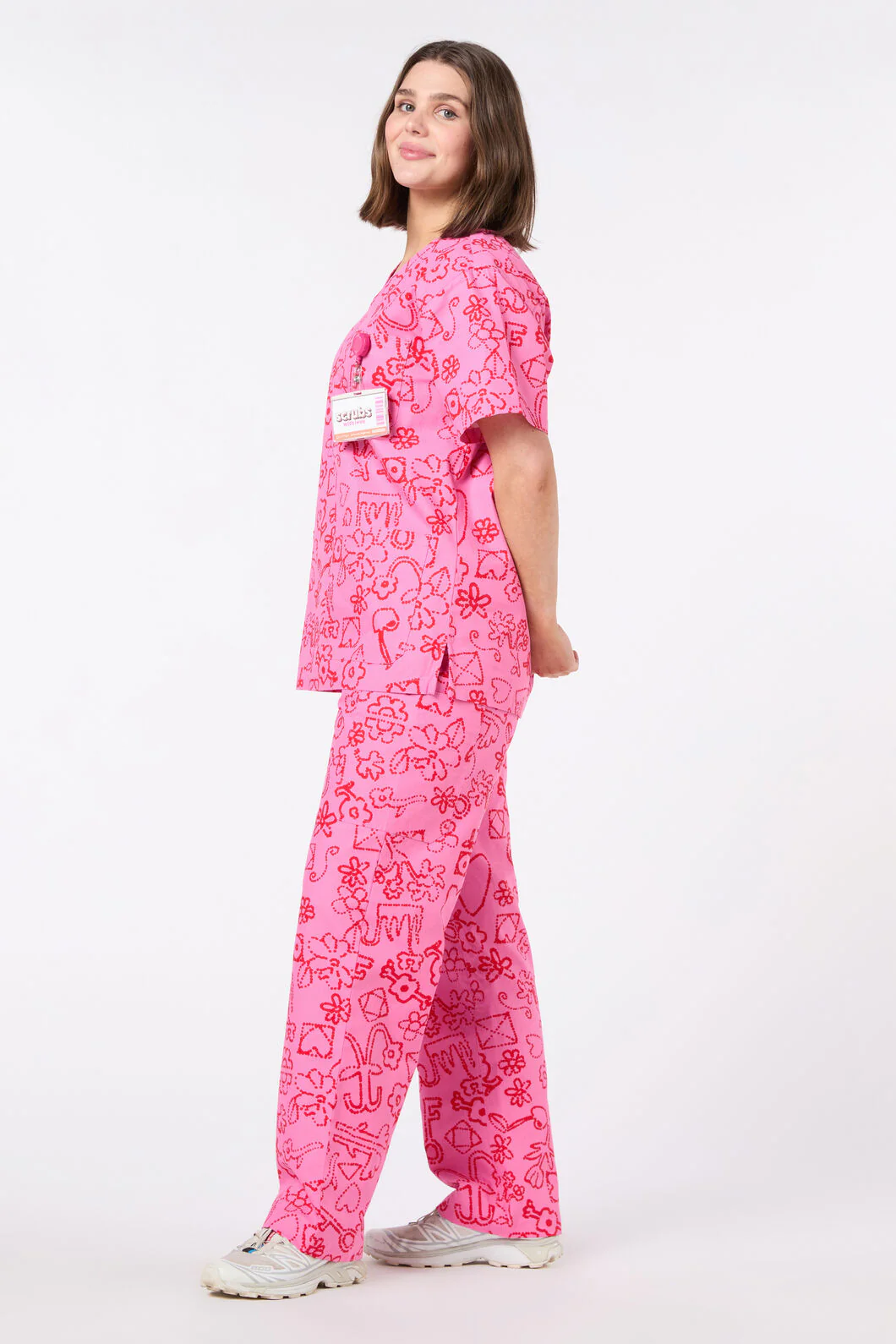 Love Letter Scrub Set - Image 3