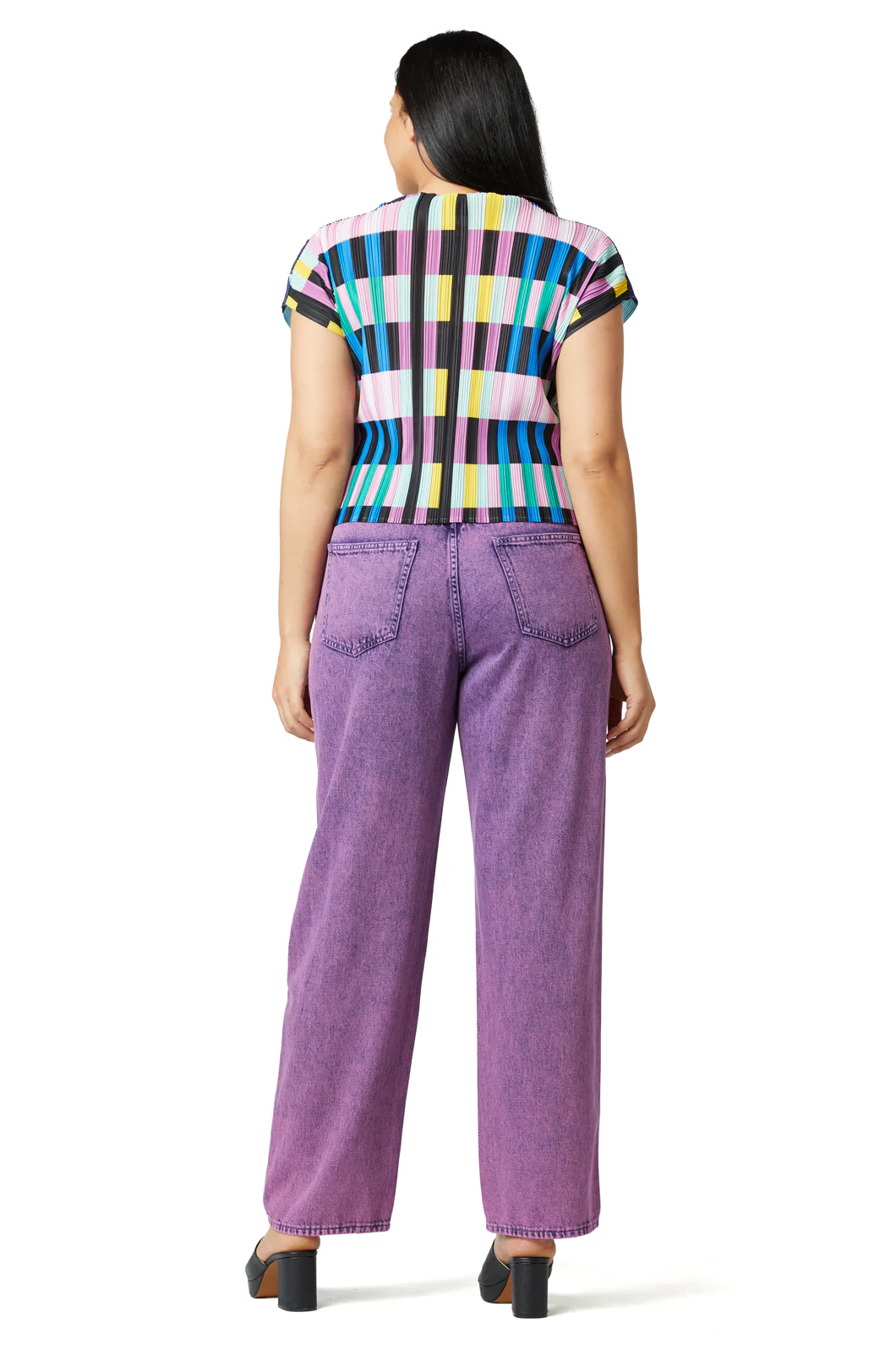 Paige Acid Wash Jeans - Image 3