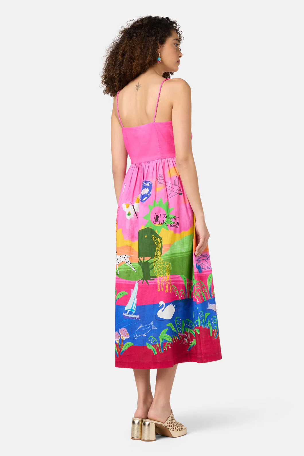 Pen Pals Placement Long Dress - Image 5