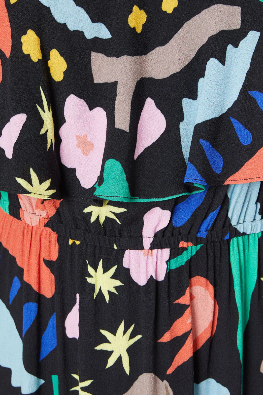 Pieces Ruffle Dress - Image 5