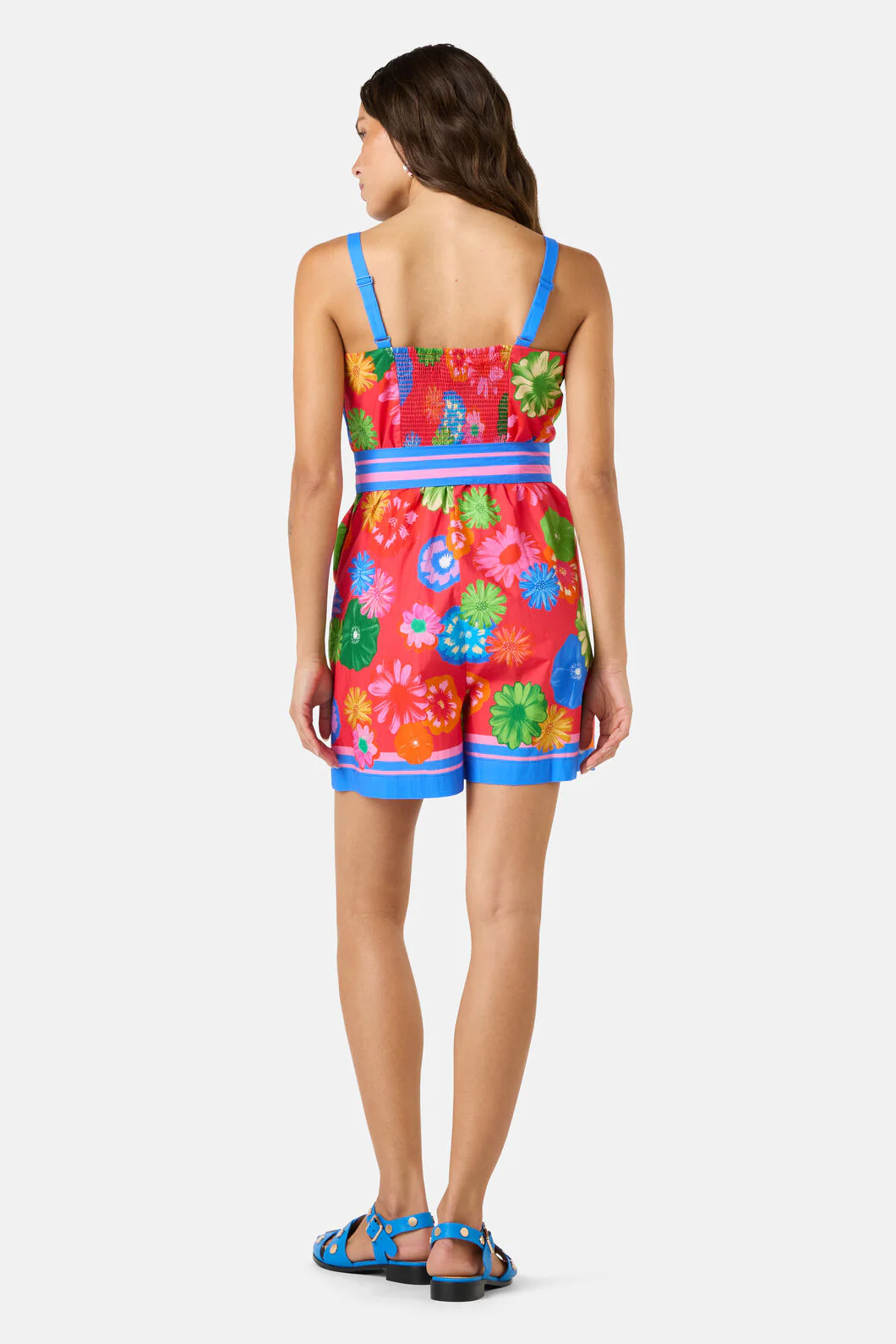 Pressed Flower Cotton Playsuit - Image 5