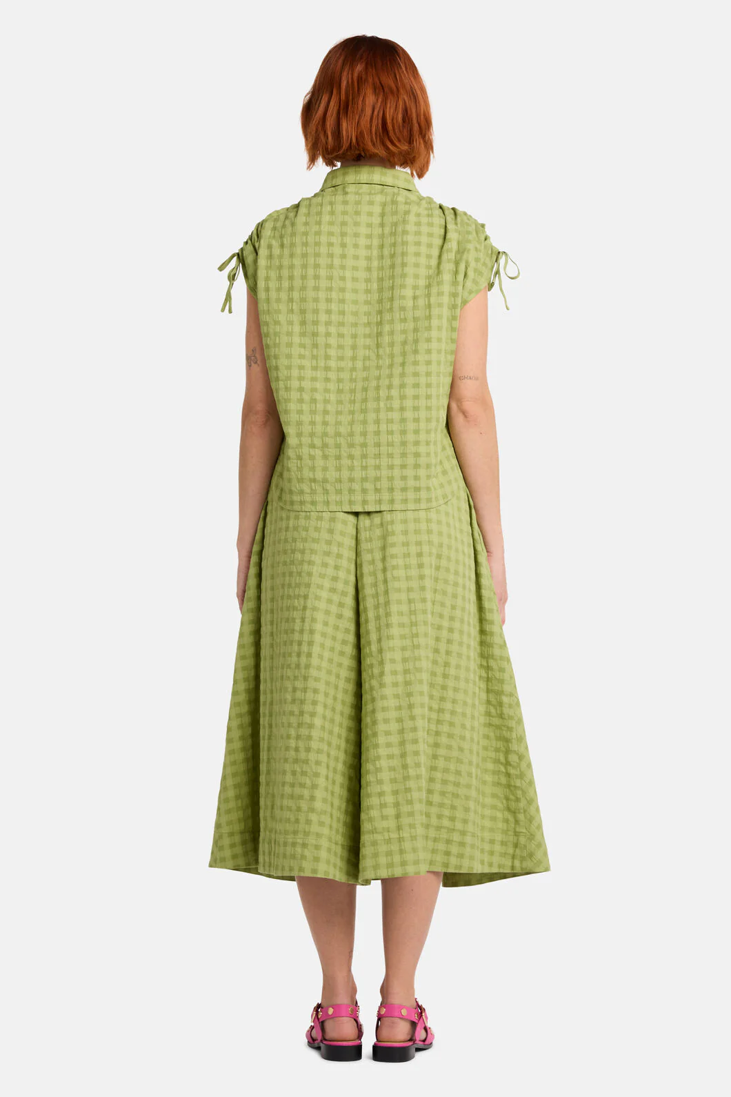 Ready Check Cotton Shirt - Image 4