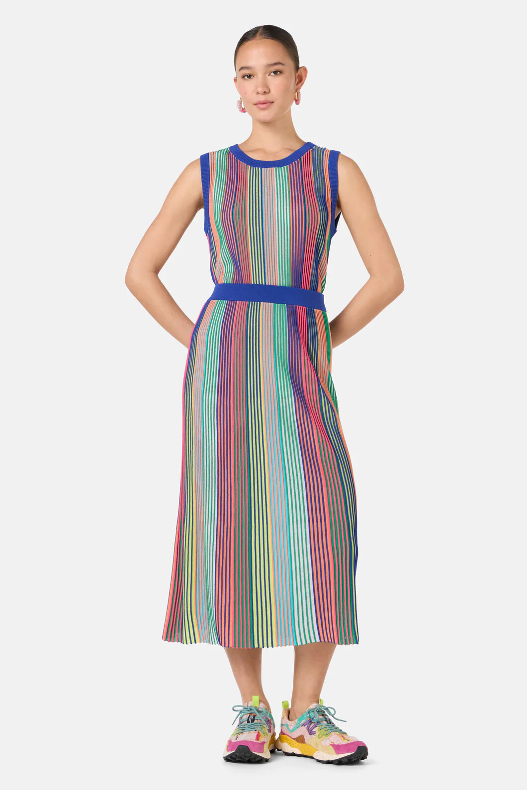 Seeing Stripes Knit Skirt - Image 3