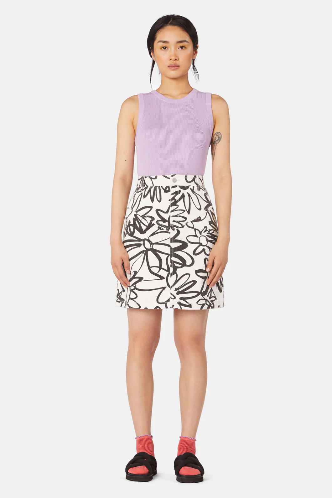 Solo Daisy Mini Skirt - Image 3