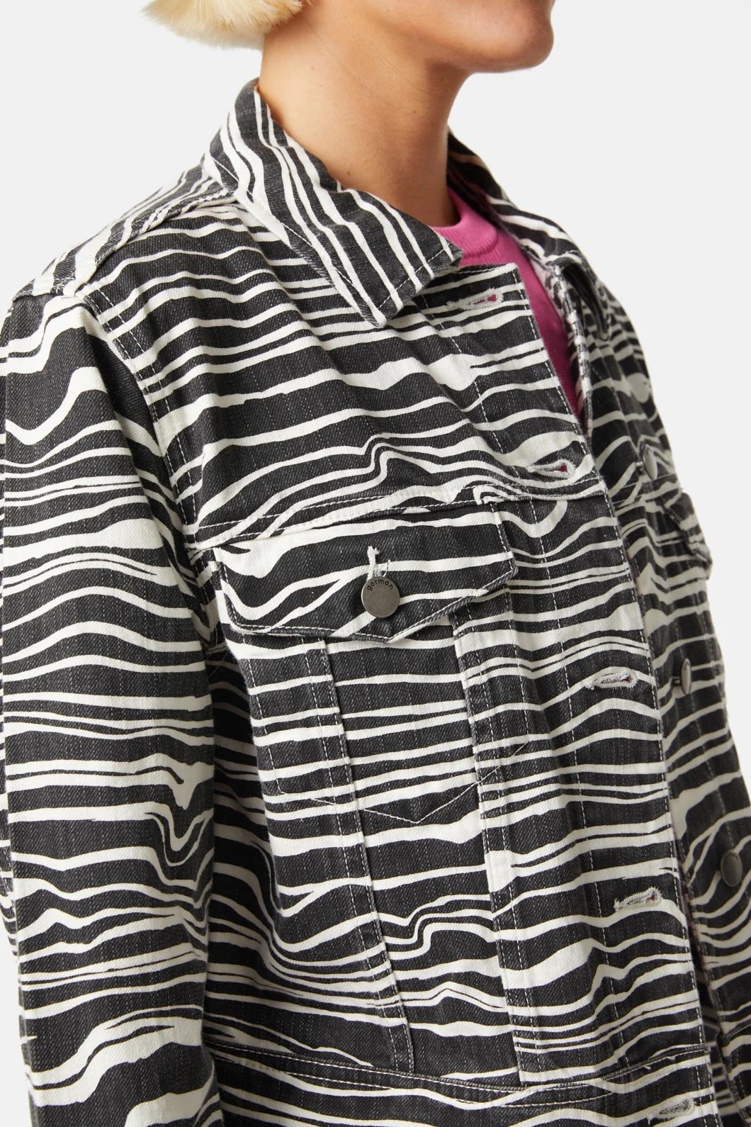 Soundwave Denim Jacket - Image 5