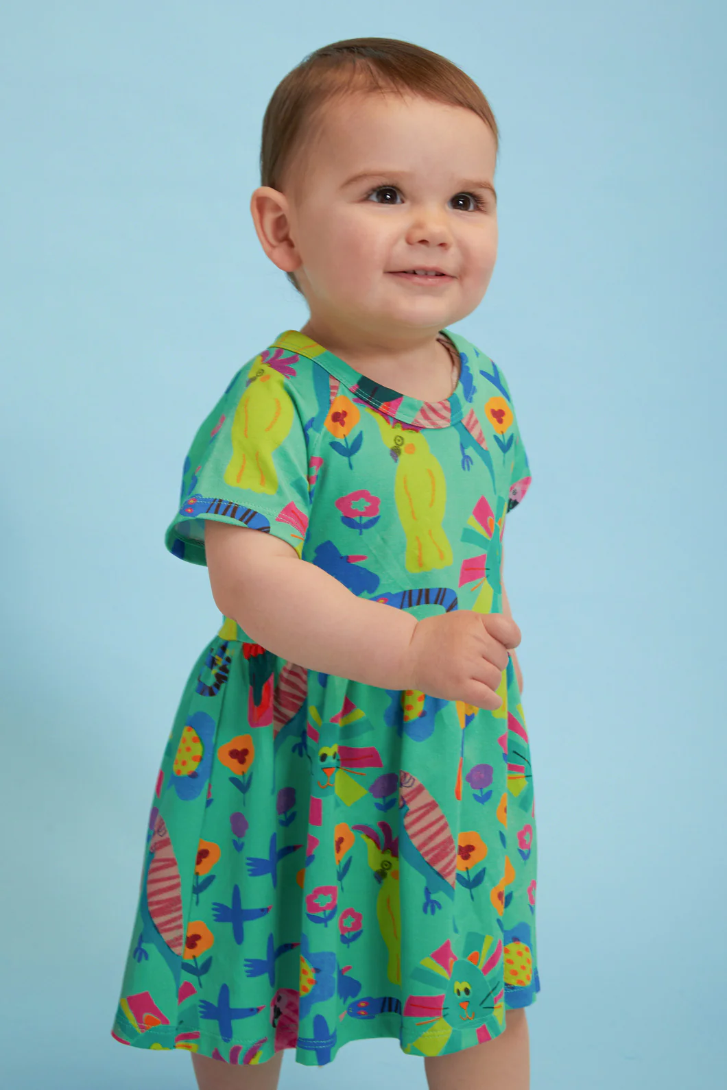 Spring Pals Baby Dress - Image 3