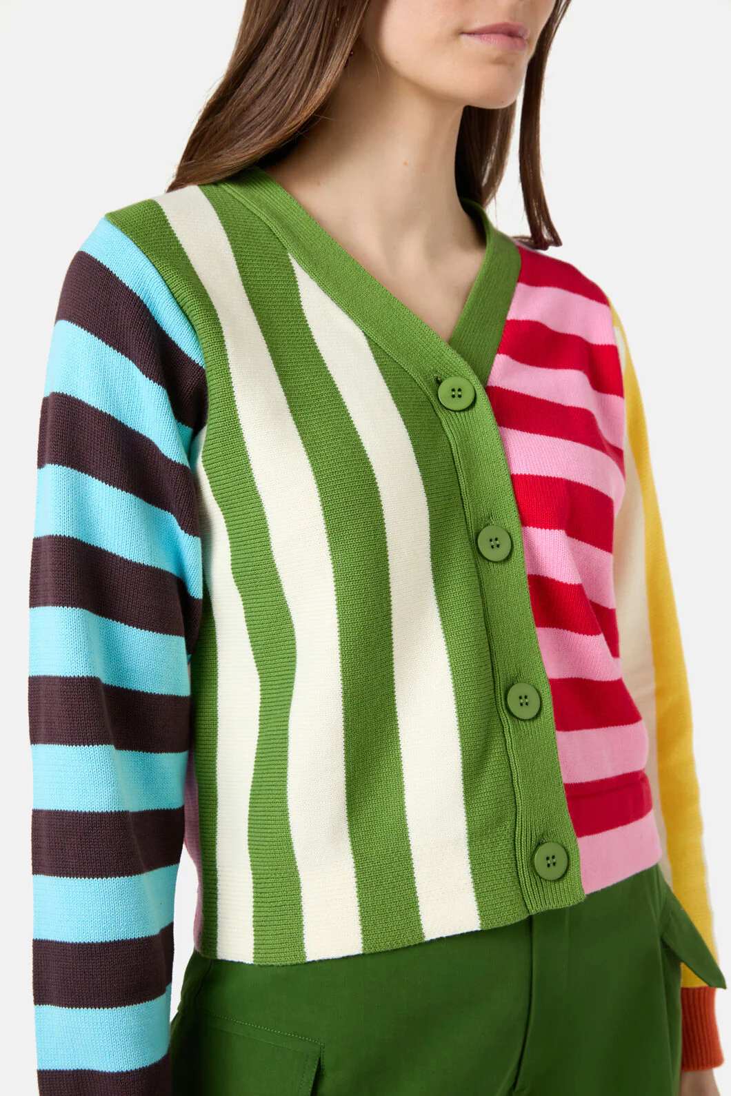 Stripe Parade Cardigan - Image 4
