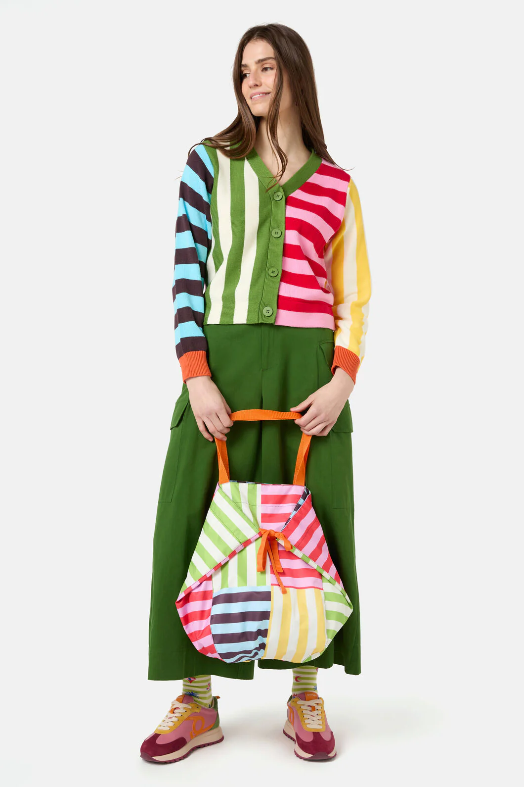 Stripe Parade Cardigan - Image 5