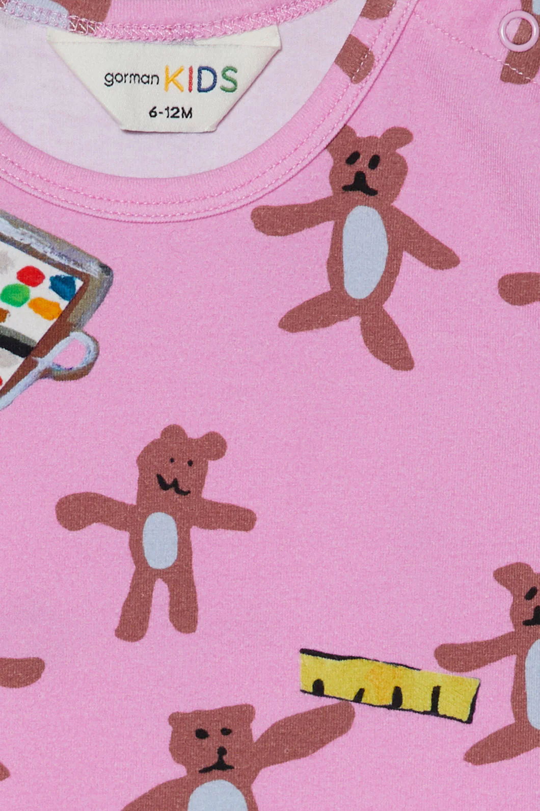 Teddy's Picnic Baby SS Tee - Image 3