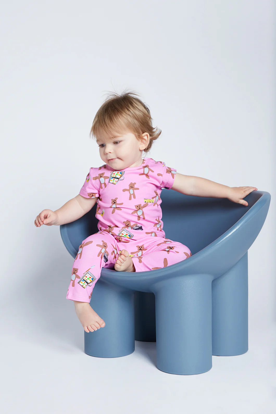 Teddy's Picnic Baby SS Tee - Image 4