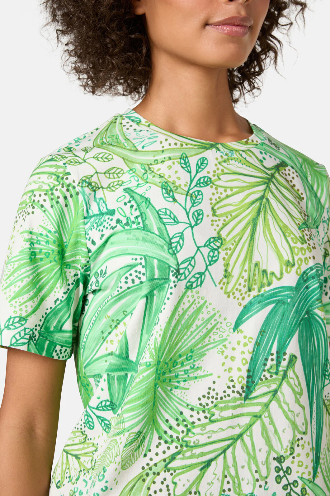 Tree Fern Print Classic Tee - Image 5