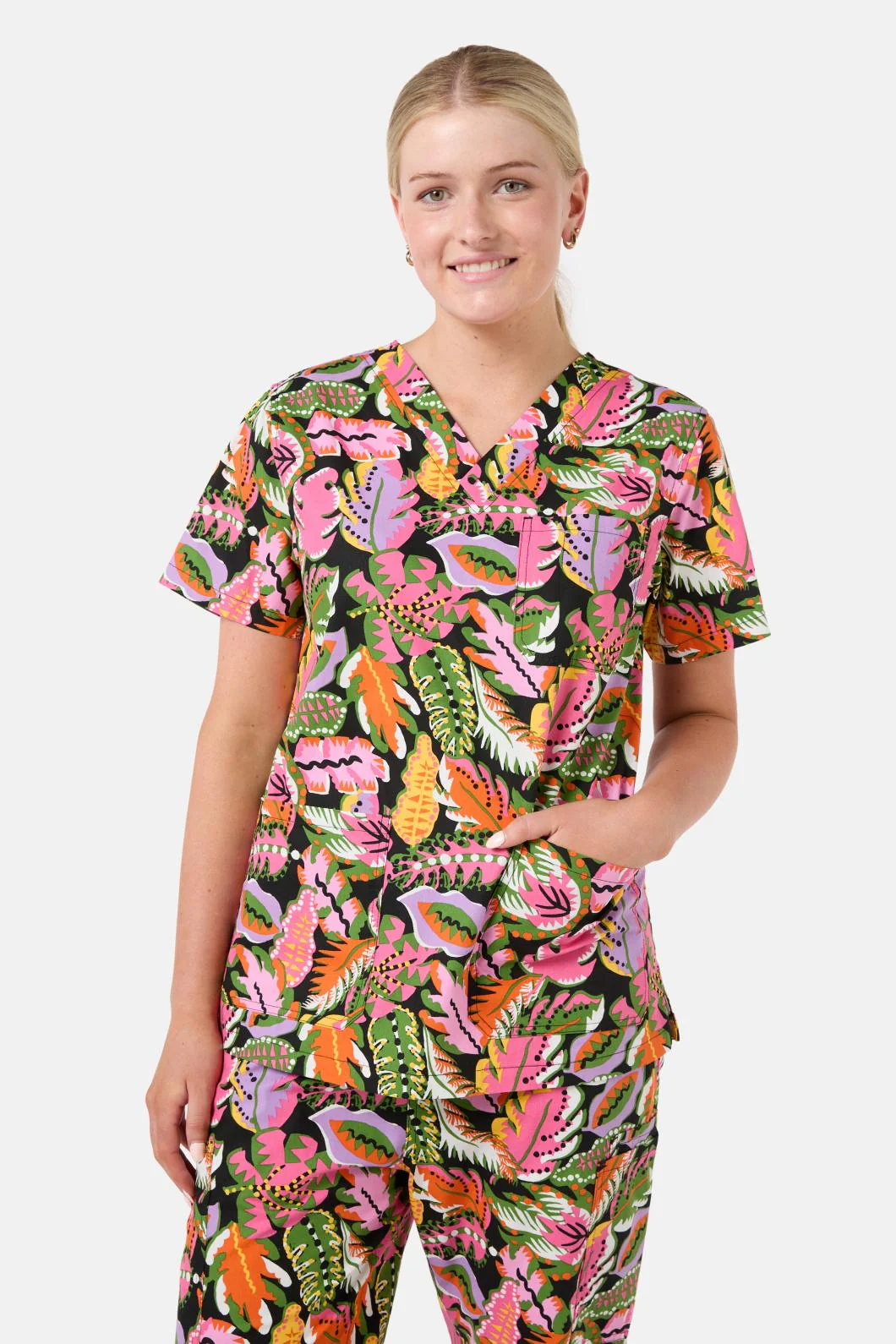 Tropical Leaves Scrub Set - Image 5