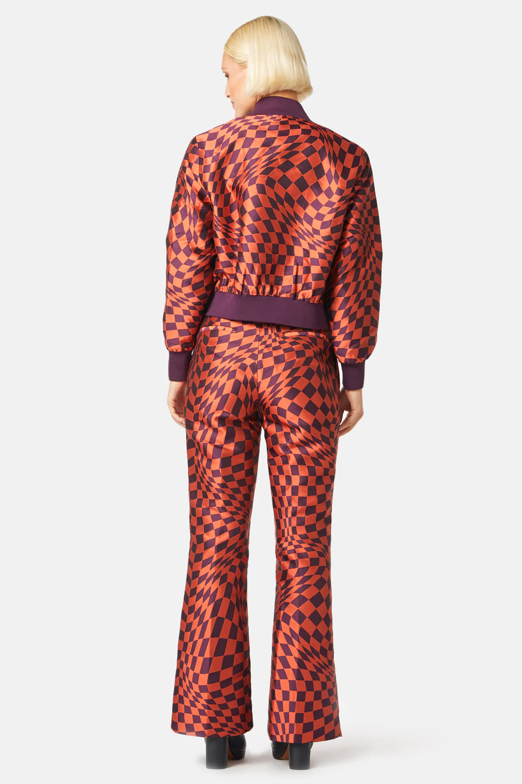 Warped Check Jacquard Pant - Image 3