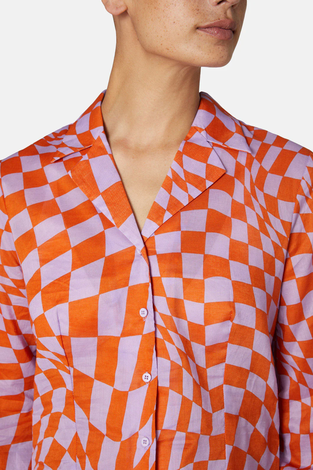 Warped Check Shirt - Image 5