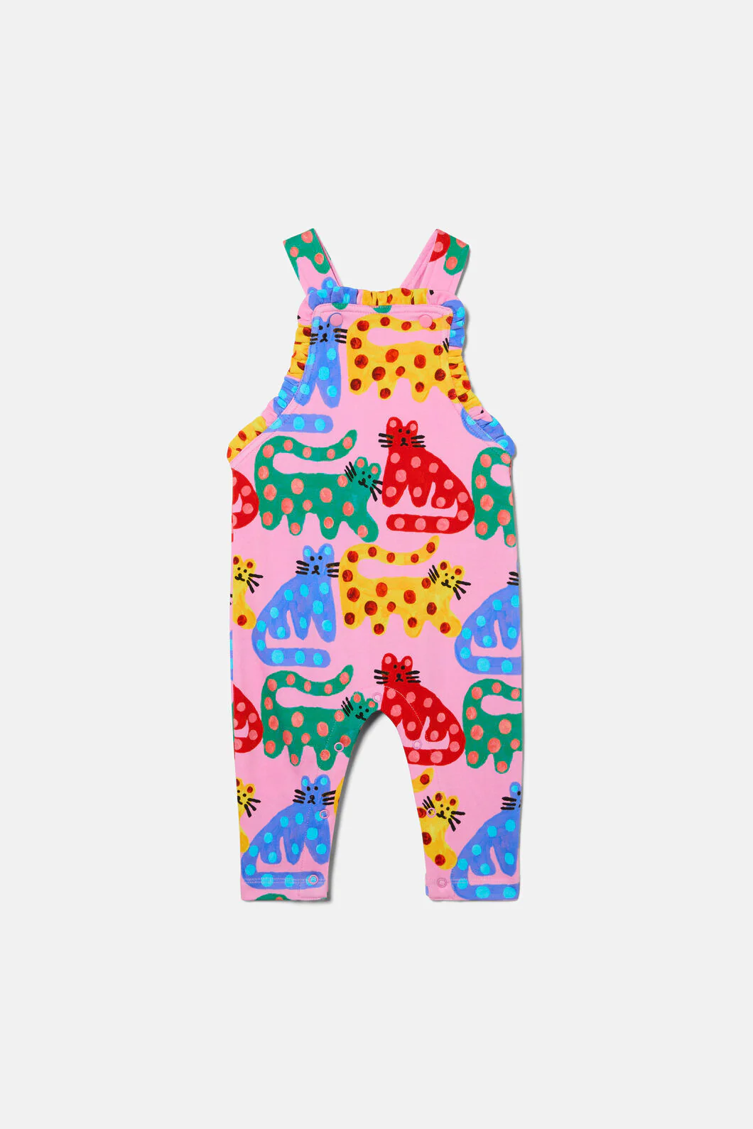 Wiskers Baby Frill Overalls - Image 4