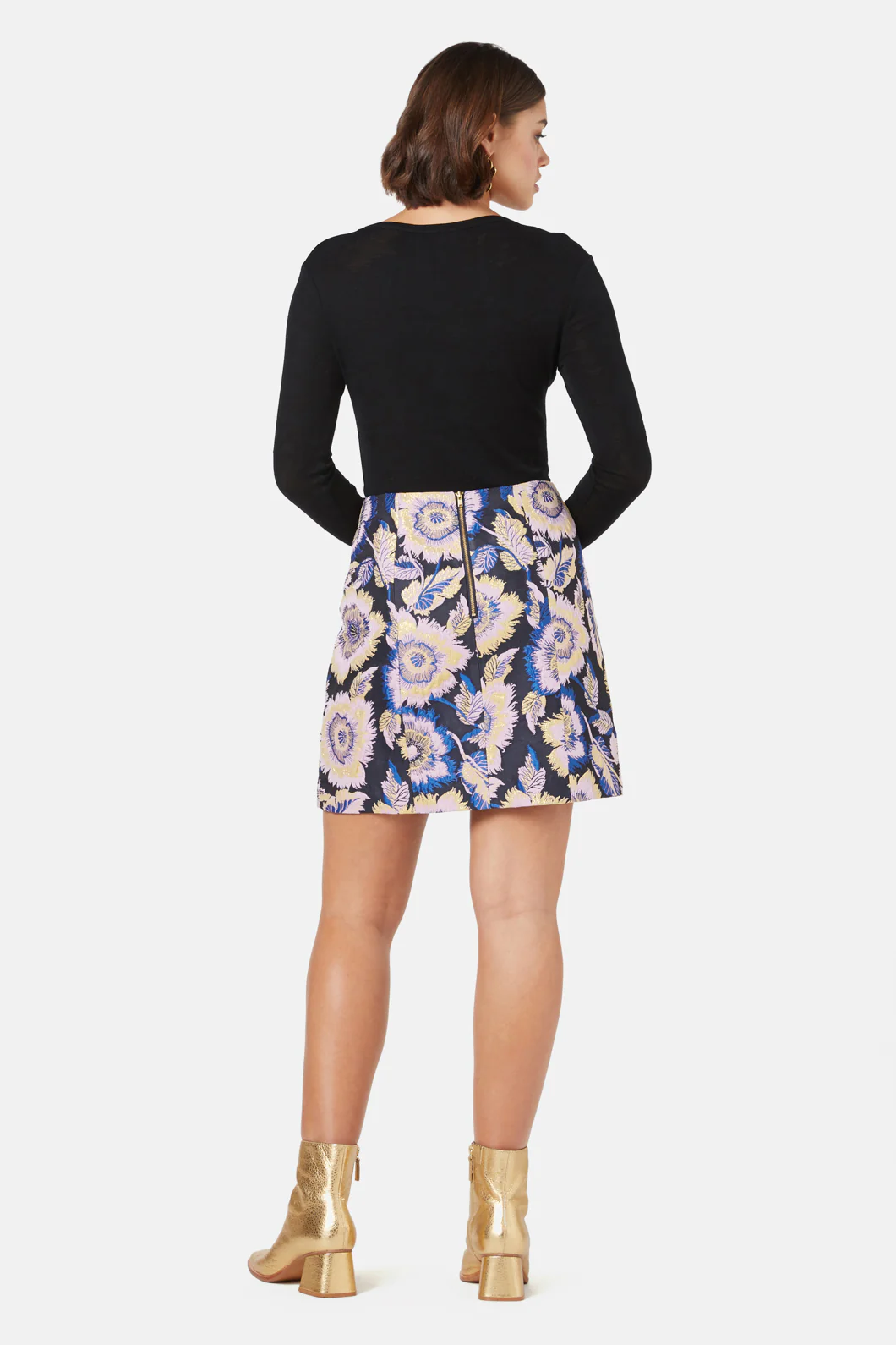 Wonderbloom Jacquard Mini Skirt - Image 4