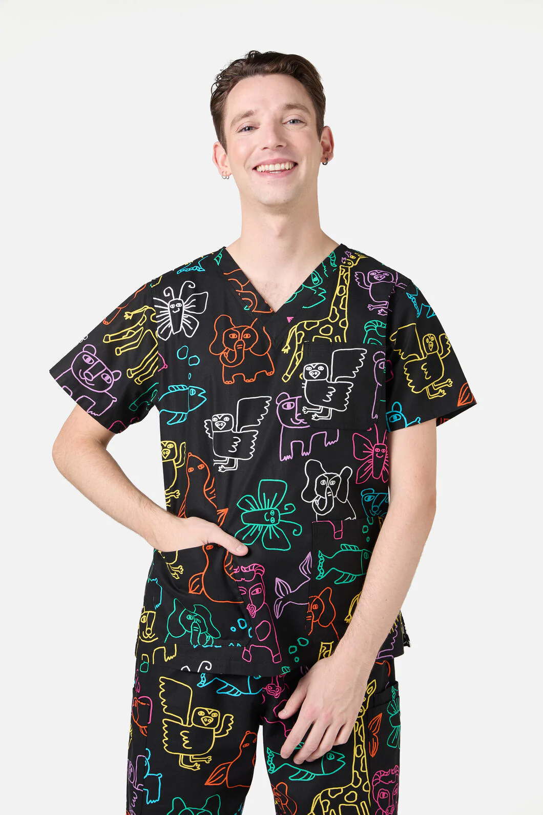 Zoo Time Scrub Set - Image 3