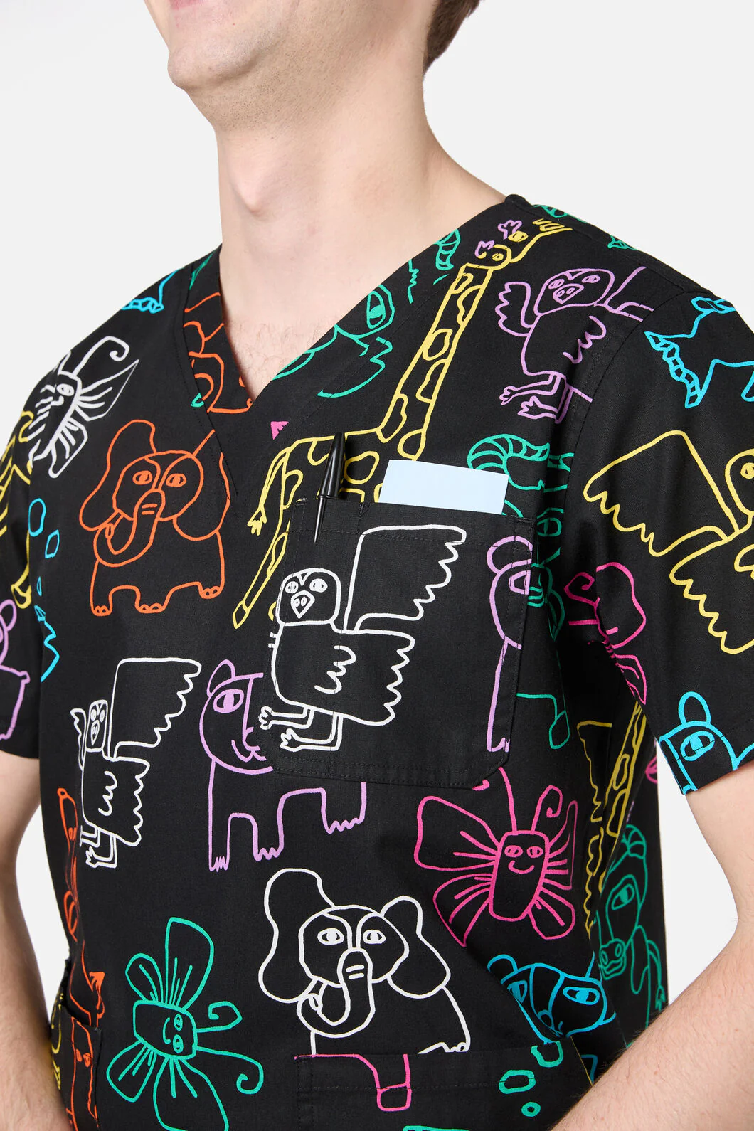 Zoo Time Scrub Set - Image 4