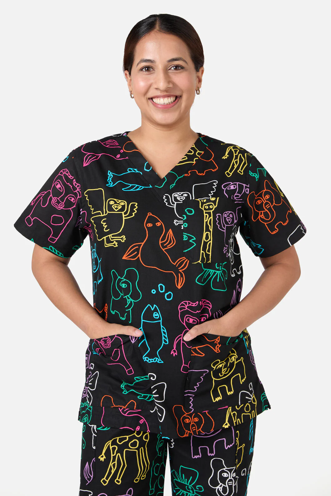 Zoo Time Scrub Set - Image 6